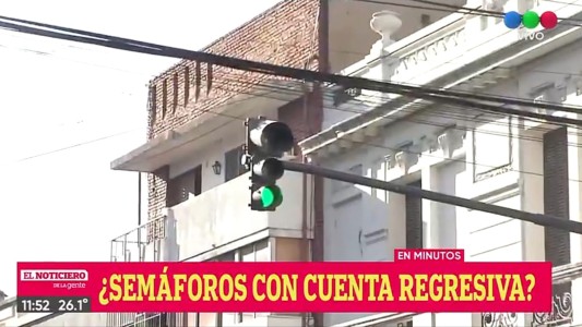 Piden que los semáforos tengan cuenta regresiva