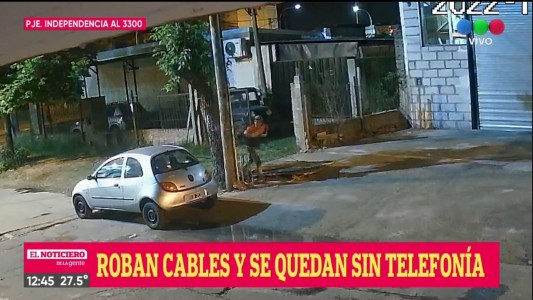Incesante robos de cables en los barrios de la ciudad
