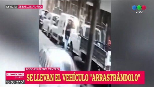 Insólito robo de una camioneta en pleno centro