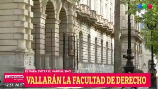 Quieren vallar la Facultad de Derecho para evitar vandalismos