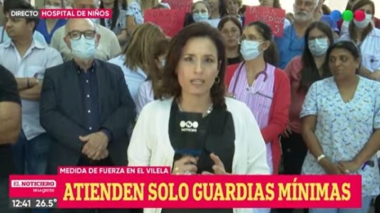 Protesta en el Hospital de Niños: piden más médicos y salarios dignos