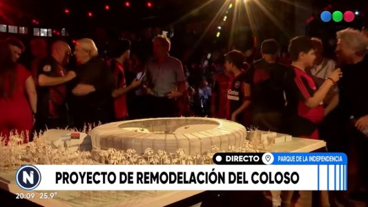 Newell's cumplió años y presentó proyecto de remodelación del Coloso