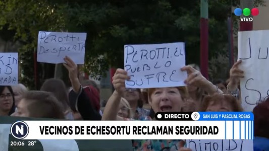 Hartazgo de vecinos de Echesortu por hechos de inseguridad