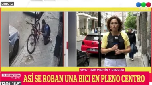 Una historia que se repite: buscó la oportunidad y se robó una bicicleta