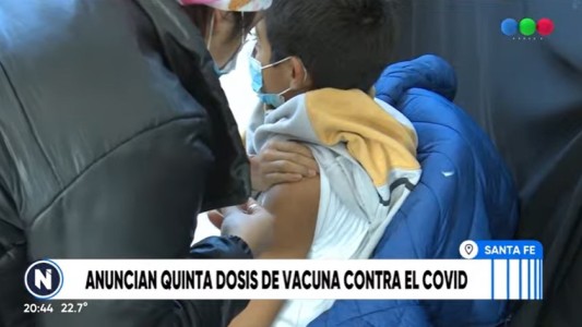 La provincia anunció la quinta dosis contra el Coronavirus