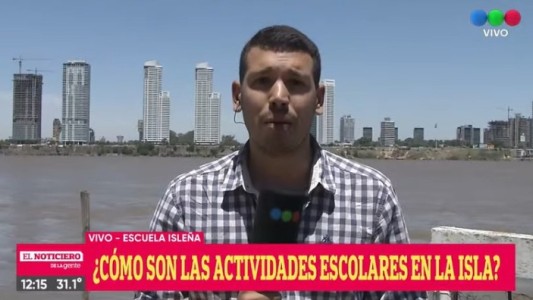 ¿Cómo son las actividades escolares en la isla?