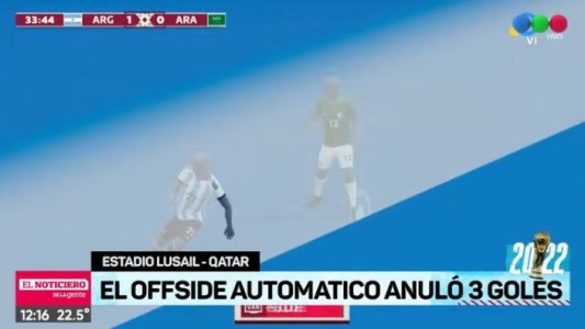 Argentina cayó en la "trampa" táctica de Arabia: tuvo 10 fuera de juego