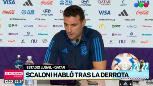 "Es difícil de asimilar", admitió Scaloni tras la dura derrota y remarcó: "No queda otra que ganar los dos partidos"