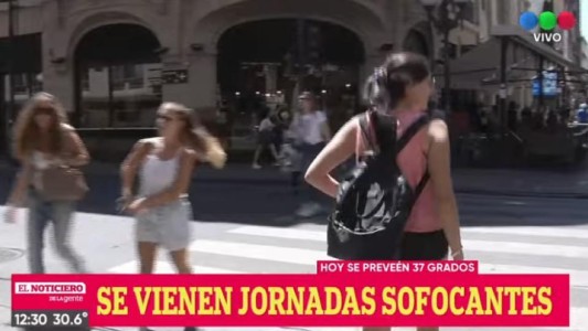 Alertan por altas temperaturas esta semana: hoy se llegará a los 37°