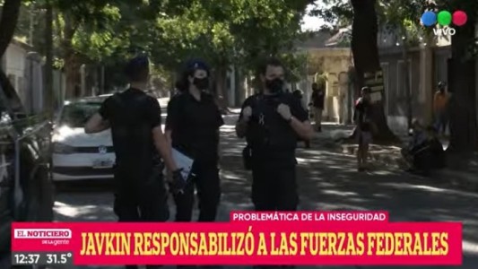 Javkin sobre la inseguridad: "La policía quedó muerta en Rosario"