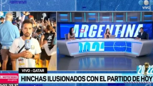 El Noticiero de la Gente en Qatar con la ilusión intacta ante la final con Polonia