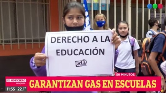Garantizan el servicio de gas para el comienzo del ciclo lectivo