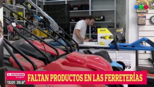 Ferreterías: continúa la falta de productos importados