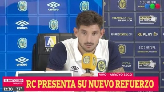Lucas Rodríguez es el quinto refuerzo de Rosario Central