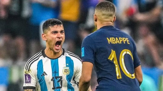Cuti Romero explicó por qué le gritó en la cara a Kylian Mbappé
