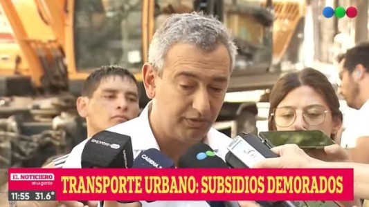 Javkin: "El tiempo burocrático demora los subsidios del trasporte urbano"