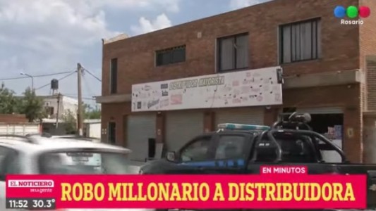 Robo millonario a una distribuidora de Villa Gobernador Gálvez