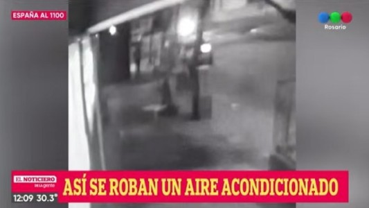 Pleno centro: le robaron el aire acondicionado a un gimnasio