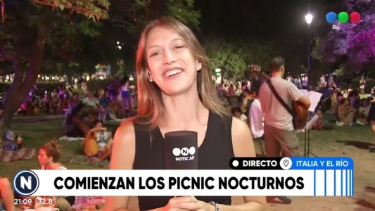 Vuelven los picnics nocturnos a los parques de la ciudad