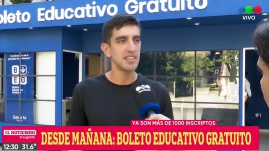 Mañana comienza a funcionar el boleto educativo gratuito