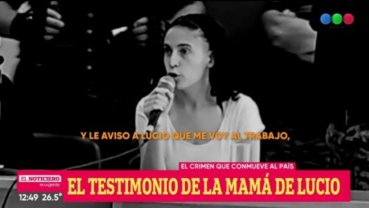 "Mi intención jamás fue lastimarlo", los audios de las declaraciones de la madre y la madrastra de Lucio