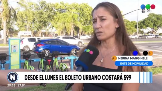 Viajar en colectivo urbano costará 100 pesos desde el lunes