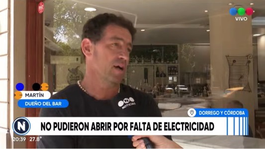 Robaron cables a un bar céntrico a pocos metros de Gobernación