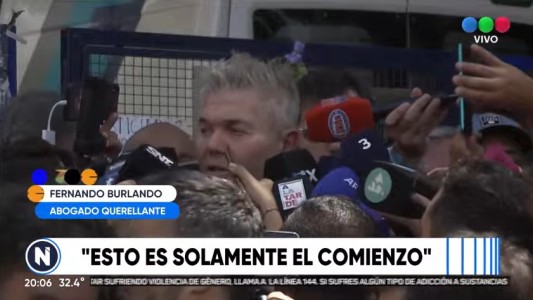 Burlando, tras la condena a los rugbiers: "La Justicia débil y contemplativa no es Justicia"