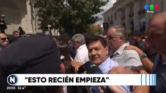 "Se quedaron cortos con tres condenas", dijo el papá de Fernando Báez Sosa tras el veredicto