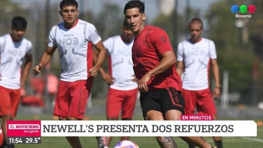 Newell’s suma dos refuerzos: Ángelo Martino y Jonathan Menéndez