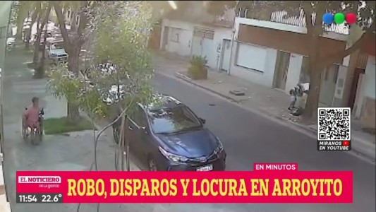 Balearon a un hombre y una mujer para robarles una pickup delante de su hijo