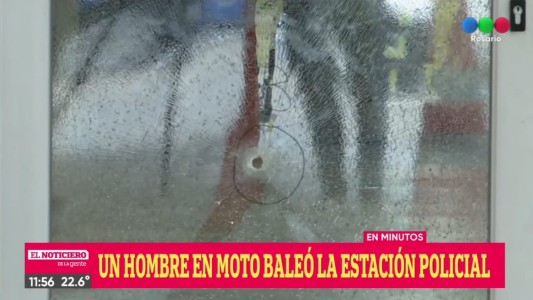 Balearon la sede de la Policía Comunitaria en Crespo y Sabattini