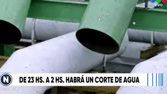 Noche con tres horas sin agua en Rosario y Villa Gobernador Gálvez