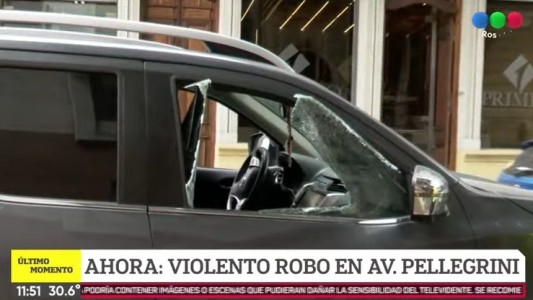 Violento robo a un automovilista en pleno centro de la ciudad