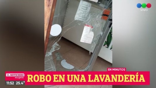 Robaron una lavandería en Mendoza al 4800