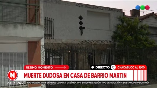 Conmoción por misteriosa muerte de un hombre en barrio Martin