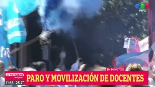 Paro y movilización de gremios docentes