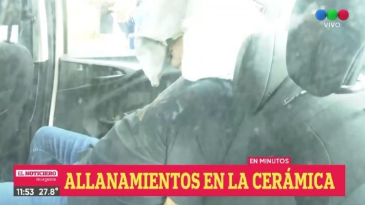 Allanamientos en La Cerámica: demoraron a un dirigente de la UOCRA