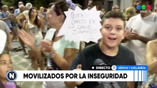 Vecinos de Arroyito salieron a la calle para reclamar "paz y seguridad"