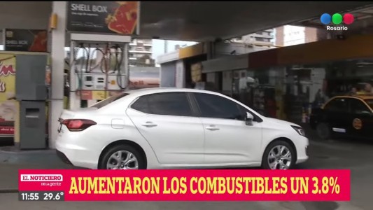 El aumento del combustible ya se siente en las calles de Rosario