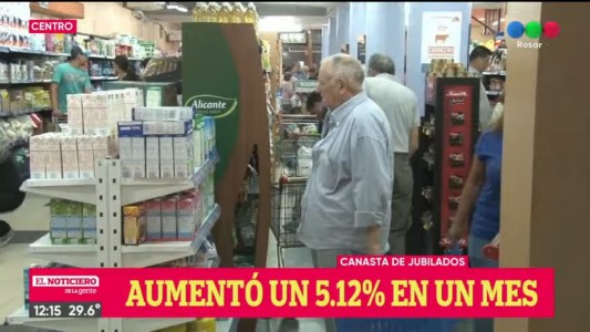 Se duplicó el aumento de la canasta básica de jubilados con relación al mes anterior
