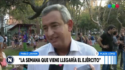 Javkin se refirió a la llegada del Ejército para trabajar en los barrios de Rosario