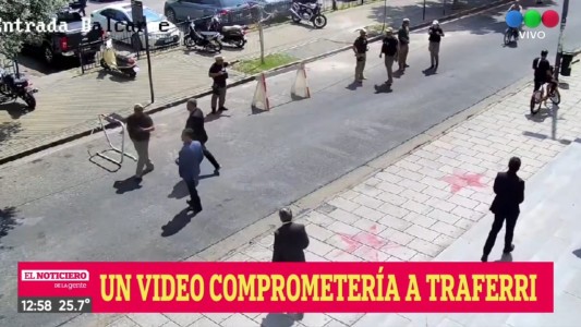 Se dio a conocer el video en el que Traferri intimida a los fiscales Edery y Schiappa Pietra