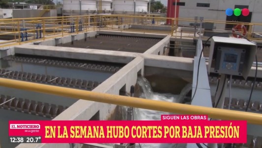 Baja presión y corte del suministro de agua potable