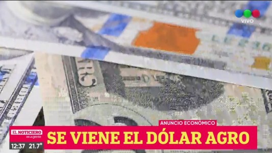 Massa anunció una ampliación del "dólar agro"