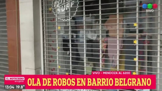 Barretearon la persiana y desvalijaron un comercio de zona oeste
