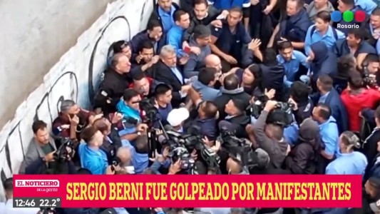 Berni dijo que fue víctima de "una emboscada" y apuntó contra Eugenio Burzaco