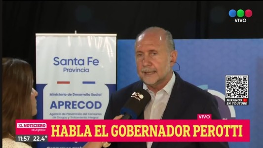 Perotti entregó fondos a Javkin para la Agencia de Prevención de Consumos Problemáticos
