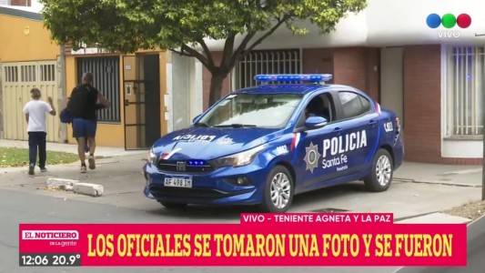 Escuela amenazada: llegaron policías, se sacaron una foto en la puerta y se fueron