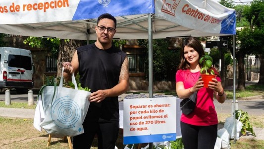 Nuevo canje de reciclables en plaza Montenegro